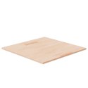 KWADRATOWY BLAT DO STOLIKA 60X60X1,5CM SUROWE DREWNO DĘBOWE