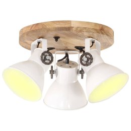 INDUSTRIALNA LAMPA SUFITOWA 25 W BIAŁA 42X27CM E27