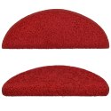 NAKŁADKI NA SCHODY 15 SZT. CZERWONE 65X21X4CM