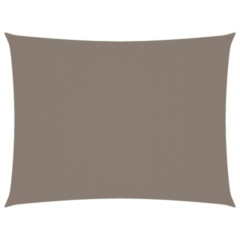 ŻAGIEL PRZECIWSŁONECZNY OGRODOWY WODOODPORNY MARKIZA TARAS PROSTOKĄT 2X3,5 M TAUPE