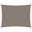 ŻAGIEL PRZECIWSŁONECZNY OGRODOWY WODOODPORNY MARKIZA TARAS PROSTOKĄT 3X4,5 M TAUPE