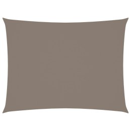 ŻAGIEL PRZECIWSŁONECZNY OGRODOWY WODOODPORNY MARKIZA TARAS PROSTOKĄT 2,5X3,5M TAUPE