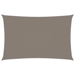 ŻAGIEL PRZECIWSŁONECZNY WODOODPORNY OGRODOWY MARKIZA TARAS 2,5X5M TAUPE