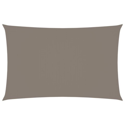 ŻAGIEL PRZECIWSŁONECZNY WODOODPORNY OGRODOWY MARKIZA TARAS 2,5X5M TAUPE