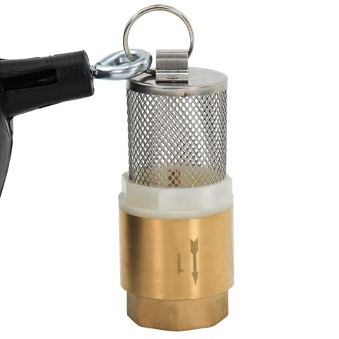 WĄŻ SSĄCY Z MOSIĘŻNYMI ZŁĄCZAMI CZARNY 1,1" 20M PVC