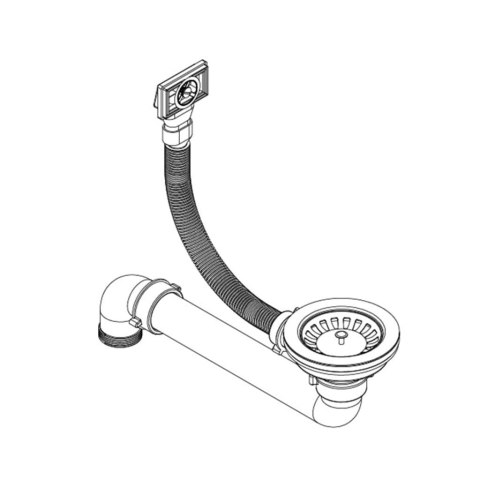 GRANITOWY ZLEWOZMYWAK JEDNOKOMOROWY OKRĄGŁY BEŻOWY