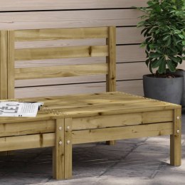 OGRODOWA SOFA BEZ PODŁOKIETNIKÓW IMPREGNOWANA SOSNA