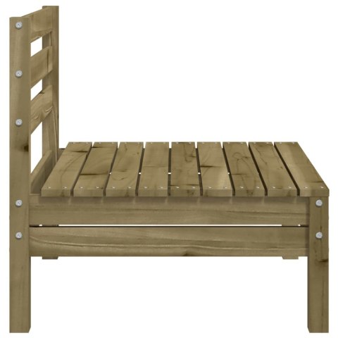 OGRODOWA SOFA BEZ PODŁOKIETNIKÓW IMPREGNOWANA SOSNA