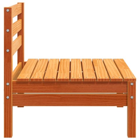 OGRODOWA SOFA BEZ PODŁOKIETNIKÓW WOSKOWY BRĄZ LITA SOSNA