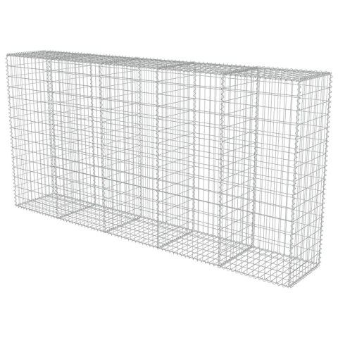 ŚCIANA GABIONOWA GABION Z POKRYWAMI 300X50X150CM