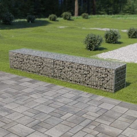 ŚCIANA GABIONOWA GABION Z POKRYWAMI 300X50X50CM