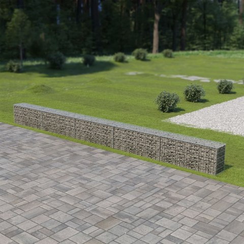 ŚCIANA GABIONOWA GABION Z POKRYWAMI 600X30X50CM