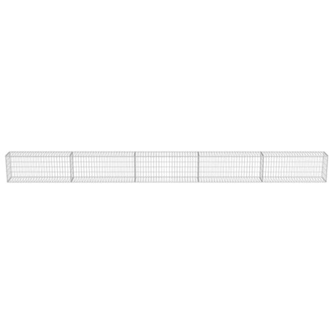 ŚCIANA GABIONOWA GABION Z POKRYWAMI 600X30X50CM