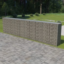 ŚCIANA GABIONOWA GABION Z POKRYWAMI 600X50X150CM