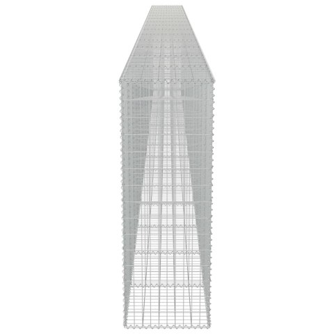 ŚCIANA GABIONOWA GABION Z POKRYWAMI 900X50X150CM