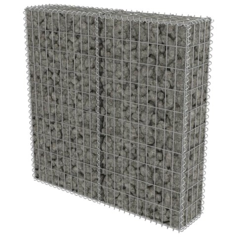 ŚCIANA GABIONOWA GABION Z POKRYWAMI 100X20X100CM