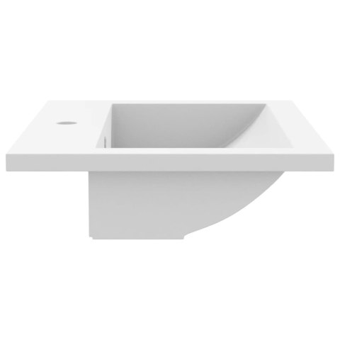 GRANITOWA UMYWALKA 600X 450X 120MM BIAŁA