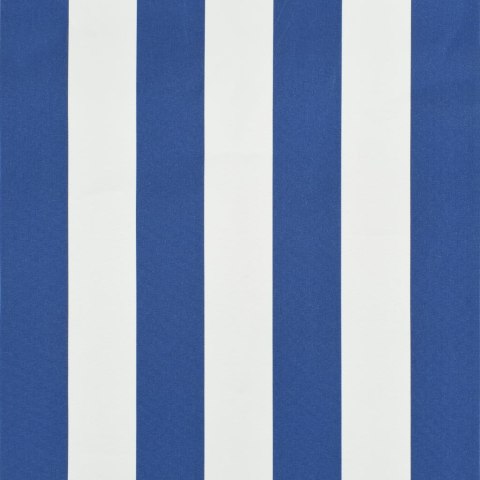 MARKIZA ZWIJANA 250X150CM NIEBIESKO-BIAŁA