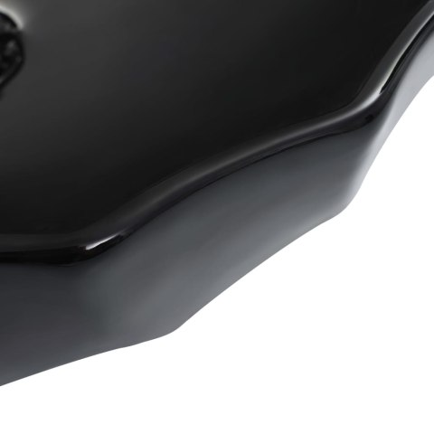 UMYWALKA 46X 17CM CERAMICZNA CZARNA