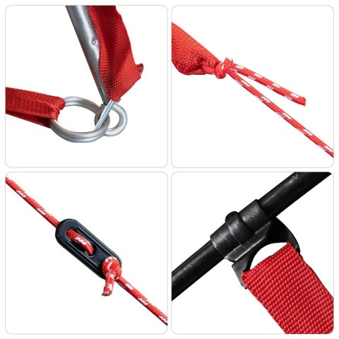 NAMIOT IMPREZOWY KOMUNIA UROCZYSTOŚCI BIAŁY 360X360X215CM TAFTA 185T