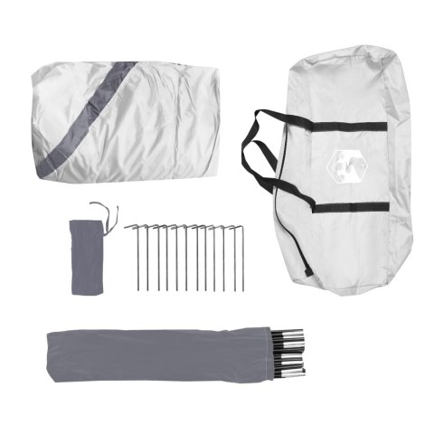 NAMIOT IMPREZOWY KOMUNIA UROCZYSTOŚCI BIAŁY 360X360X215CM TAFTA 185T