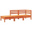 SOFA OGRODOWA Z PODUSZKAMI I PODNÓŻKIEM LITE DREWNO SOSNOWE