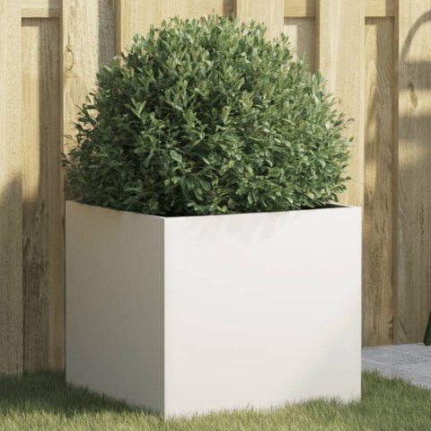 DONICA BIAŁA 42X40X39CM STAL WALCOWANA NA ZIMNO