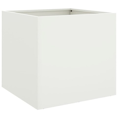 DONICA BIAŁA 42X40X39CM STAL WALCOWANA NA ZIMNO