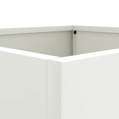 DONICA BIAŁA 42X40X39CM STAL WALCOWANA NA ZIMNO