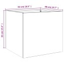 DONICA ANTRACYTOWA 42X40X39CM STAL WALCOWANA NA ZIMNO