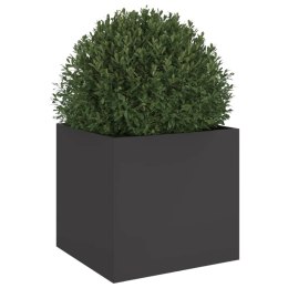 DONICA CZARNA 42X40X39CM STAL WALCOWANA NA ZIMNO