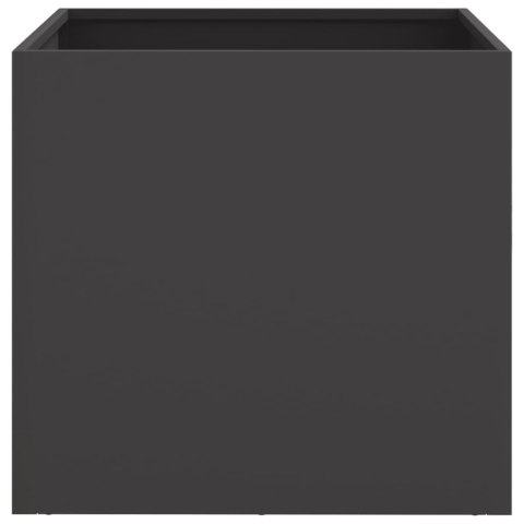 DONICA CZARNA 42X40X39CM STAL WALCOWANA NA ZIMNO