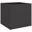 DONICA CZARNA 42X40X39CM STAL WALCOWANA NA ZIMNO