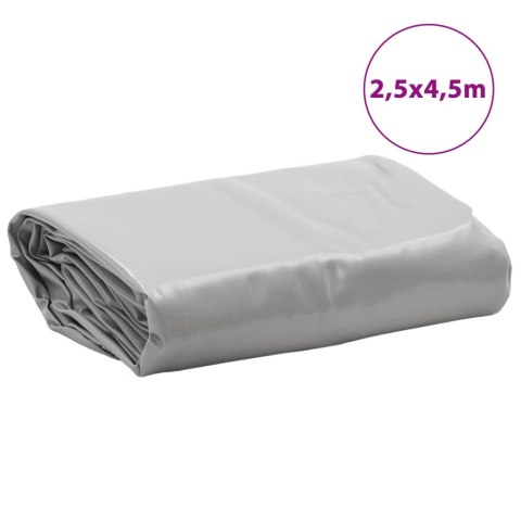 PLANDEKA SZARA 2,5X4,5M 600G/M²