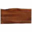 STOLIK KAWOWY MIODOWY BRĄZ 110X55X40CM LITE DREWNO AKACJOWE