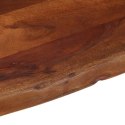 STOLIK KAWOWY MIODOWY BRĄZ 110X55X40CM LITE DREWNO AKACJOWE