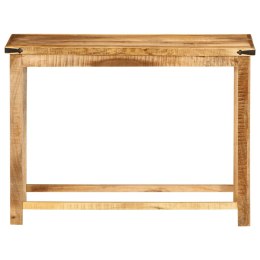 STOLIK KONSOLOWY 100X30X75CM LITE DREWNO MANGO