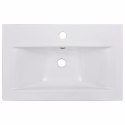 UMYWALKA WPUSZCZANA 61X39,5X18,5CM CERAMICZNA BIAŁA