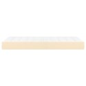 MATERAC KIESZENIOWY KREMOWY 120X190X20CM TKANINA