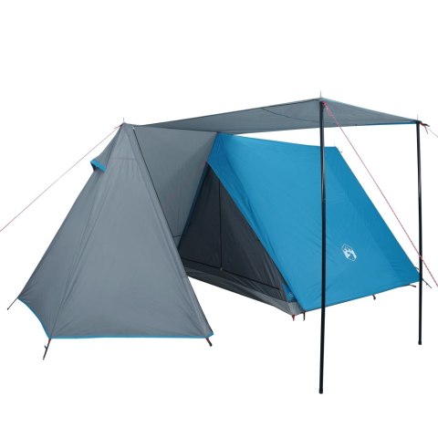 NAMIOT KEMPINGOWY 3-OS. NIEBIESKI 465X220X170CM TAFTA 185T