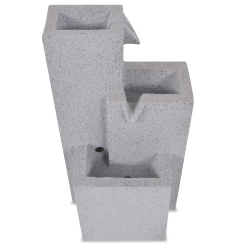 FONTANNA POKOJOWA ZE ŚWIATŁEM LED ŻYWICA POLIESTROWA