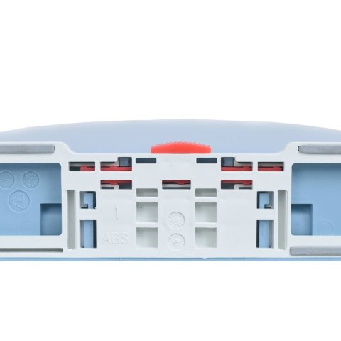 CICHA I SZYBKO ODPINANA DESKA SEDESOWA NIEBIESKA OWALNA