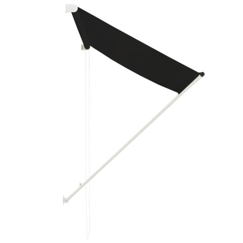 MARKIZA ZWIJANA 100X150CM ANTRACYTOWA