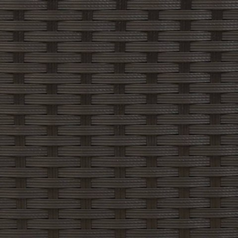 LEŻANKA OGRODOWA Z ZADASZENIEM I PODUSZKAMI CZARNA, POLIRATTAN