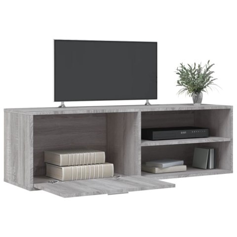 SZAFKA POD TV SZARY DĄB SONOMA 120X34X37CM