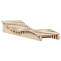 LEŻAKI 2 SZT. 205X60X31,5CM LITE DREWNO SOSNOWE