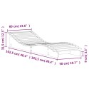LEŻAKI 2 SZT. 205X60X31,5CM LITE DREWNO SOSNOWE