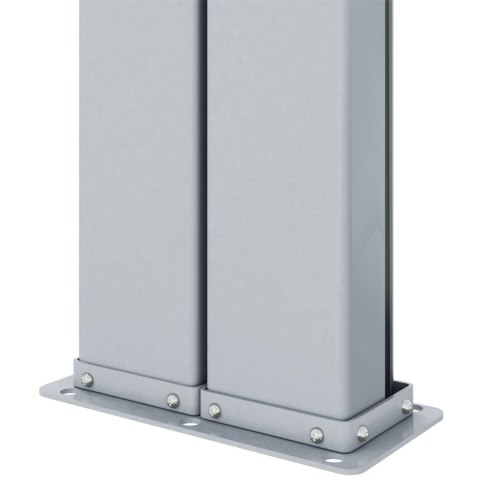 ZWIJANA MARKIZA NA TARAS OGRÓD BOCZNA ANTRACYTOWA 220X 1200CM