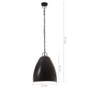 INDUSTRIALNA LAMPA WISZĄCA 25 W CZARNA OKRĄGŁA 32CM E27