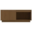 STOLIK KAWOWY MIODOWY BRĄZ 100X101X40,5CM LITE DREWNO SOSNOWE